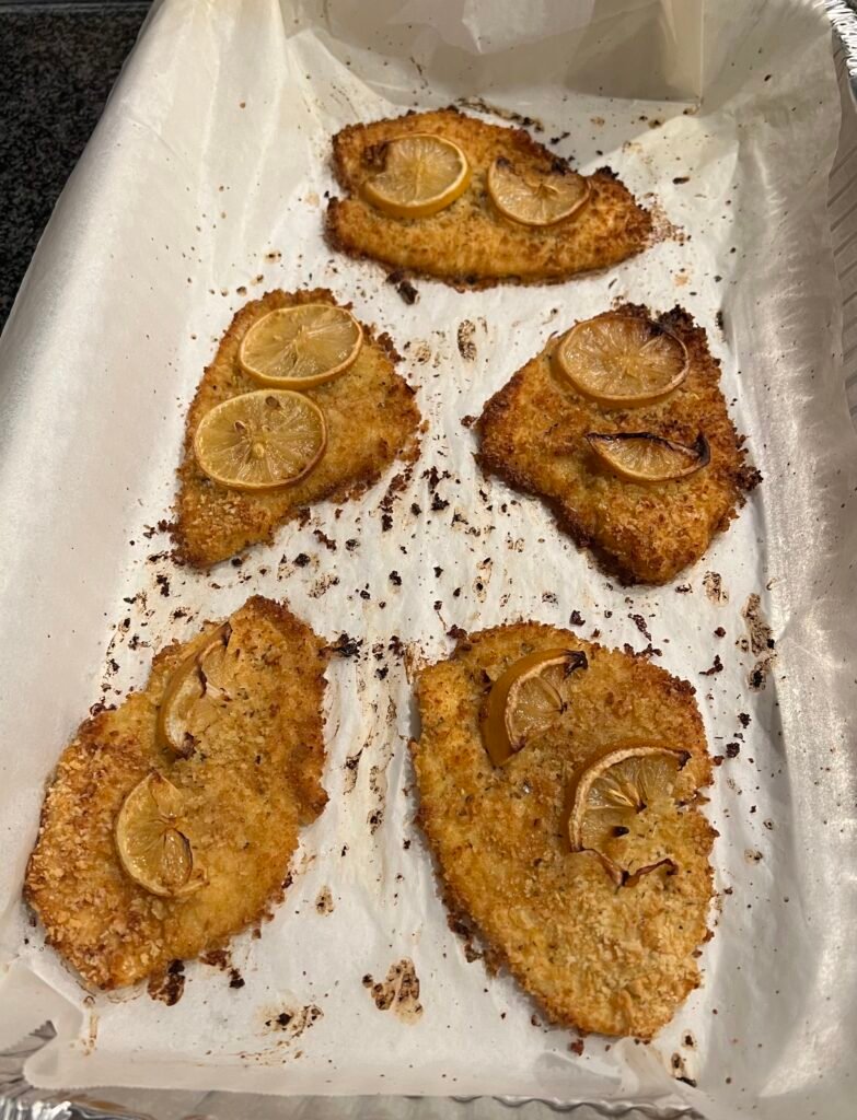 Baked Flounder Filet