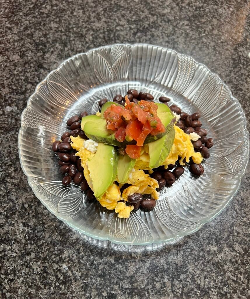 Black Bean Breakfast Egg Dish