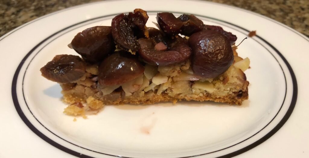 Boozy Cherry Tart