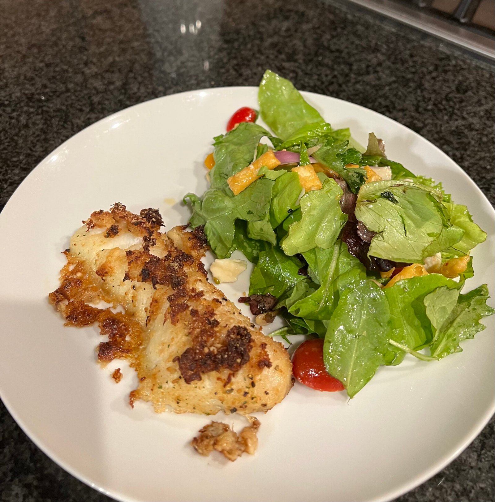 Cod Loin with Crab Meat