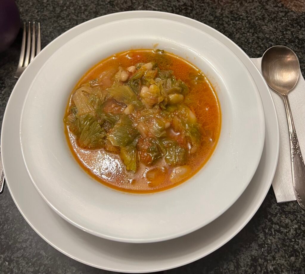 Escarole with Cannellini Beans