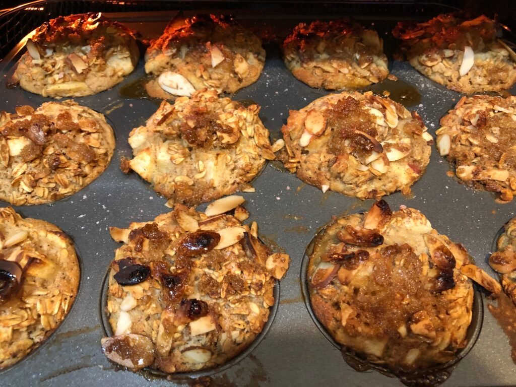 Oatmeal Apple Muffins