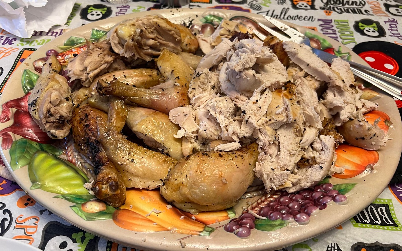 Roasted chicken oven stuffer