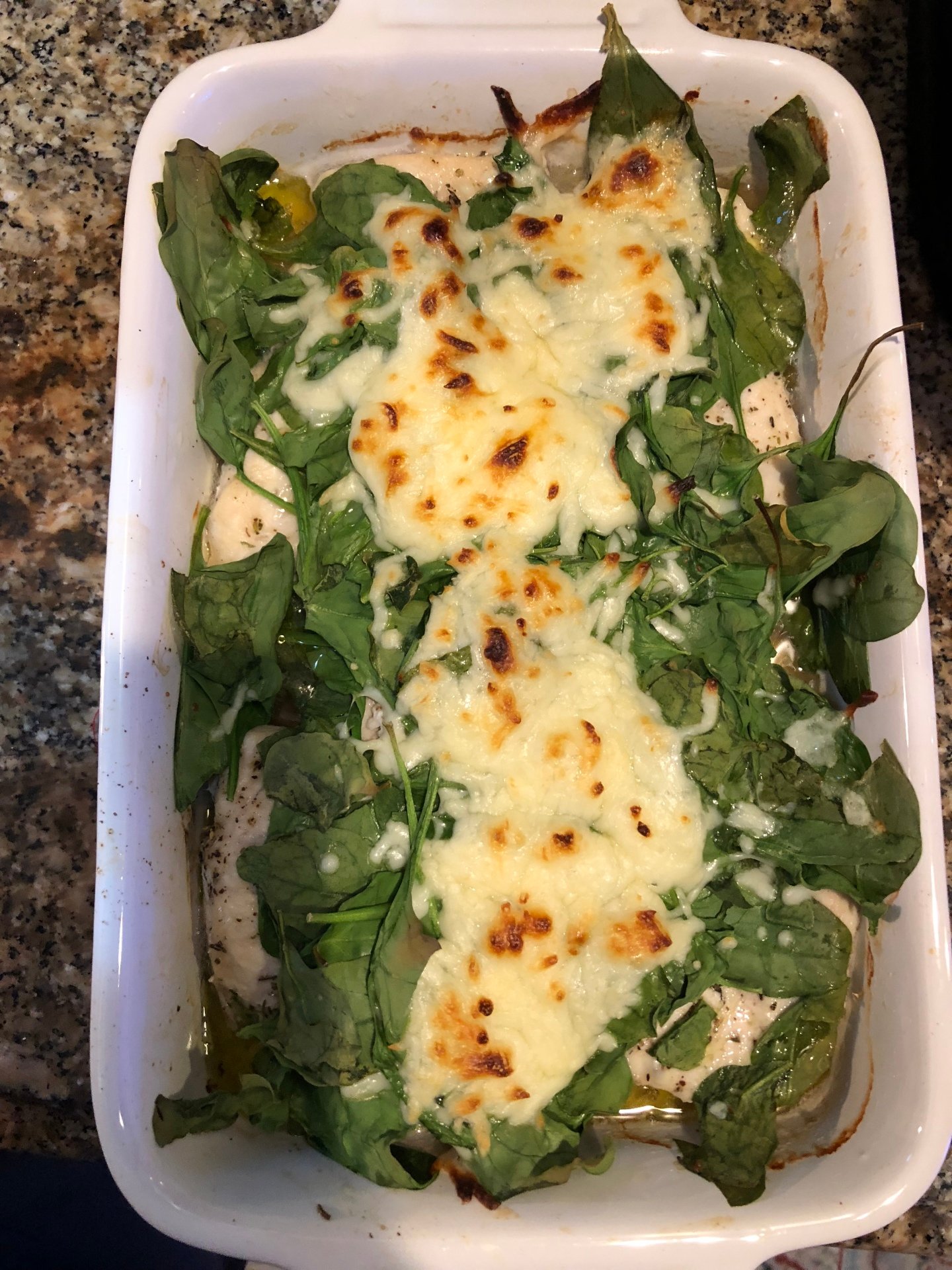 Spinach and Chicken