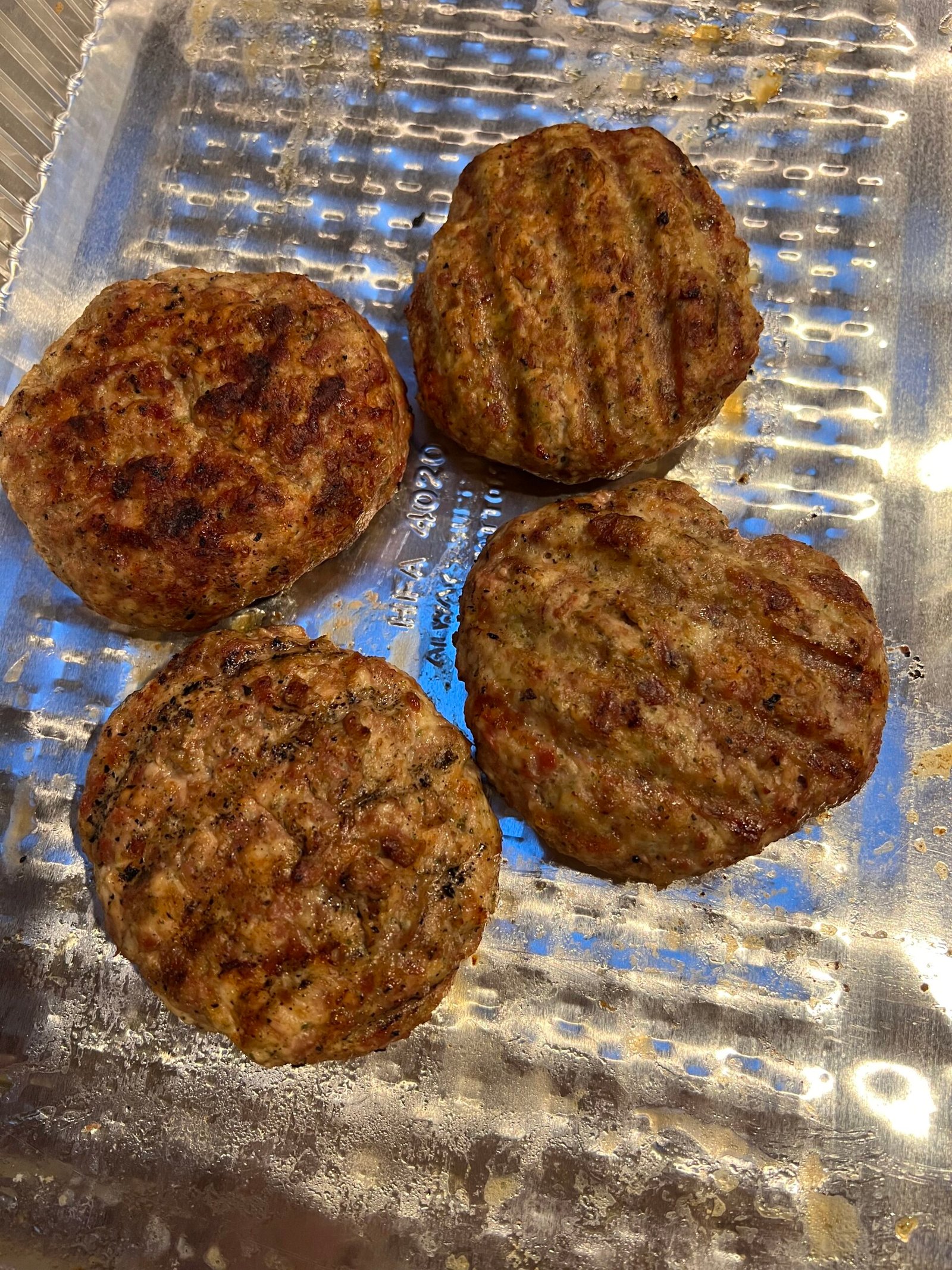 Turkey Burger with Pesto
